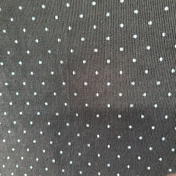 Chico's Travelers Black Polka Dot Wrap Style Dress Size 3 - Picture 4 of 16